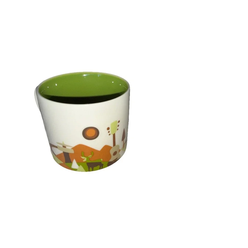 Starbucks Tennessee 2015 Coffee Mug You Are Here Collection Green 14 Oz